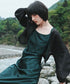 Sheer Volume Sleeve Cardigan